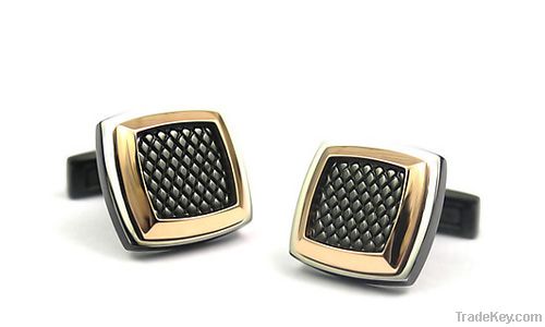 brass cufflink