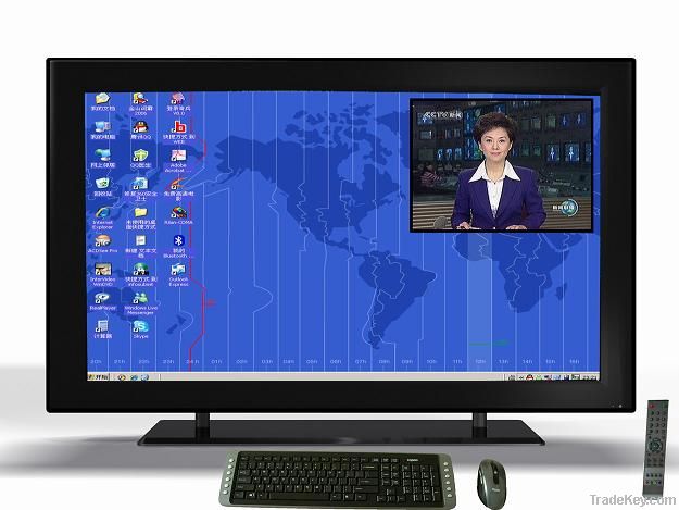 55 inches multi-touch interactive electronic whiteboard with PC and TV