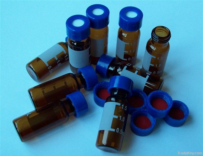 autosampler vials 2ml amber screw