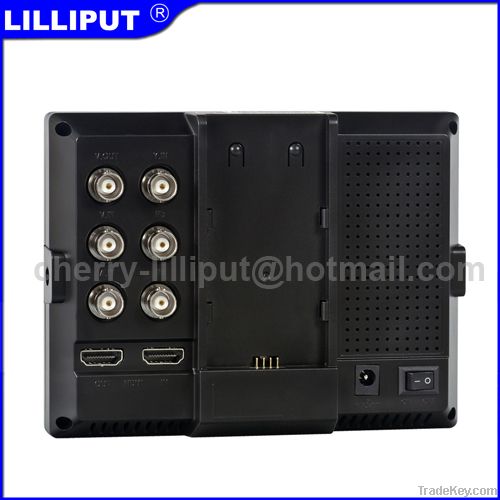 5 inch Camera monitor with HDMI, YPbPr, Composite AV input