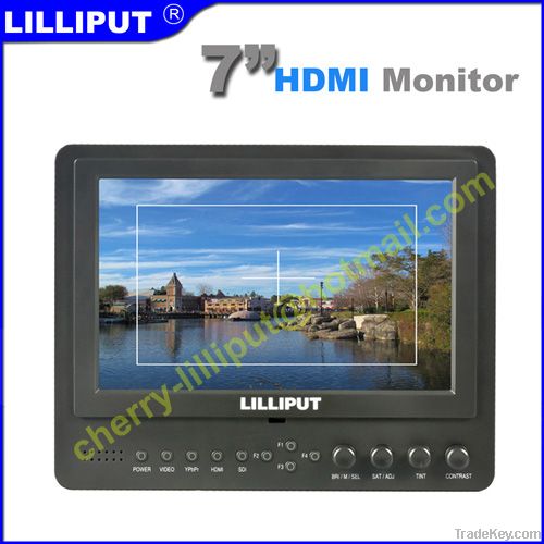 665/O/S/P LCD camera monitor with HDMI, YPbPr, AV, SDI input