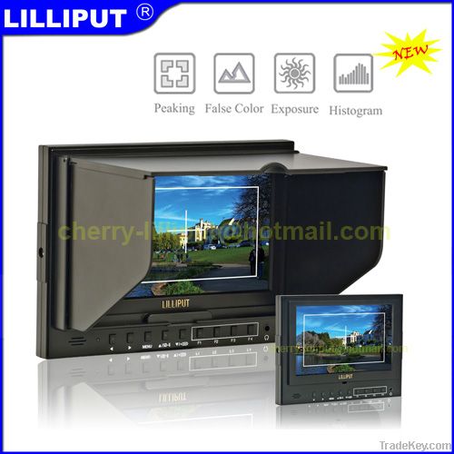 5D-II camera monitor with HDMI input and output