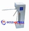 Access control mechanical bi-directional vertical tripod turnstile