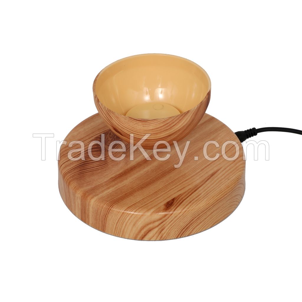 PA-0736 round base magnetic levitation floating air bonsai tree flowerpot plant gift promotion 