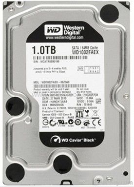 WD Western Digital 1TB SATA 7200Rpm Computer hard drive