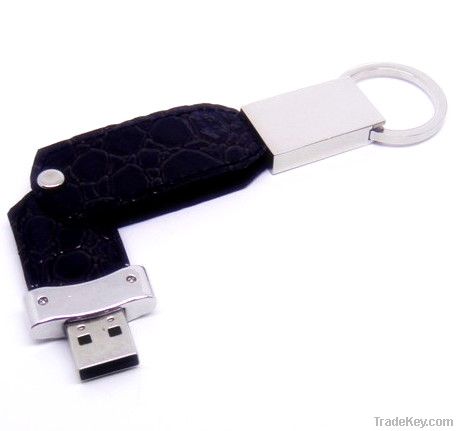 16GB Leather usb flash drive