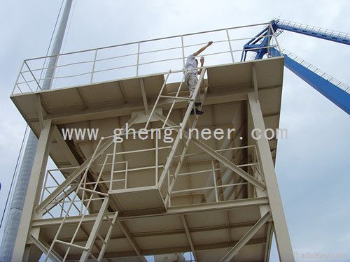 Mobile Type Hopper for Port Unloading Bulk Cargo