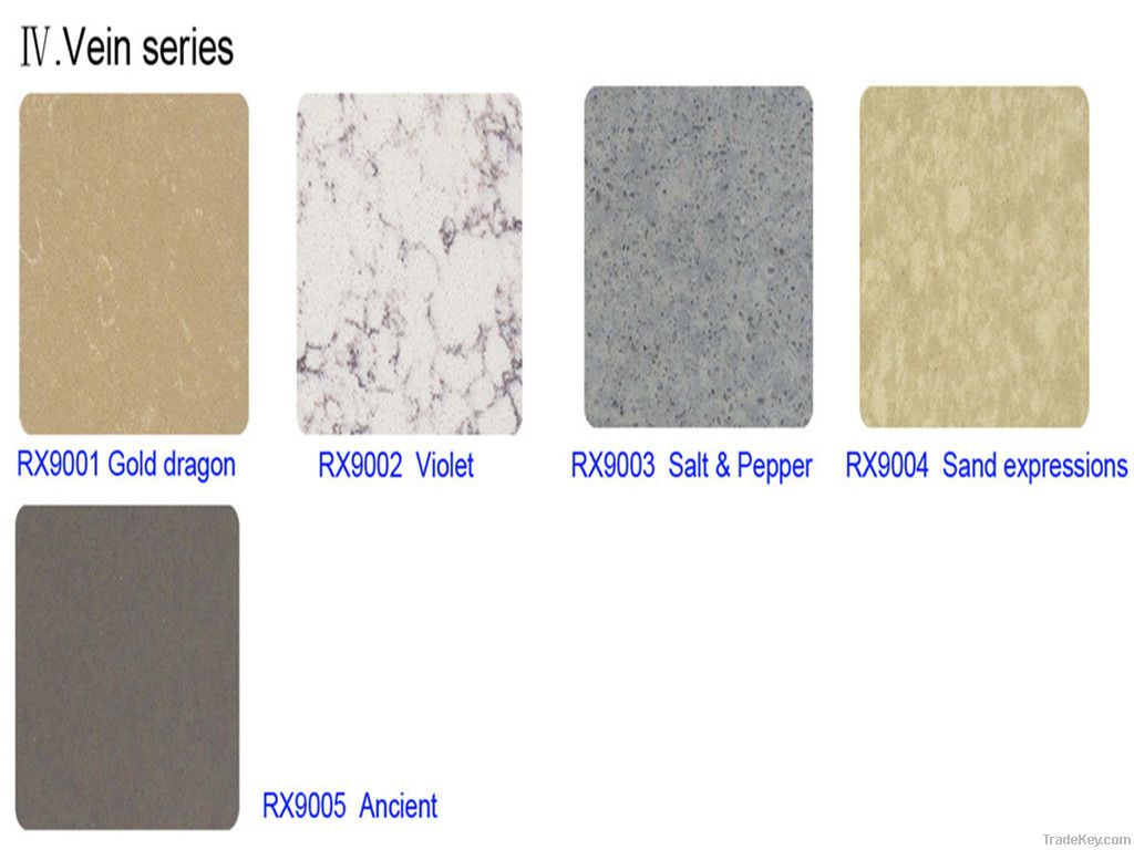 Vein series artificial quartz stone slab