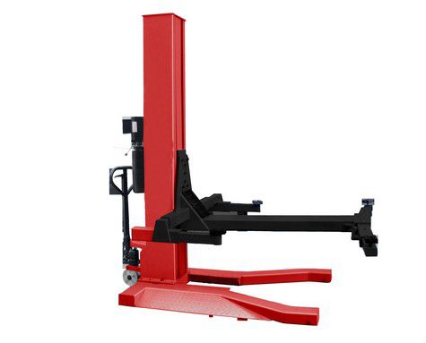 2500kgs/1800mm hydraulic single post car lift for sale