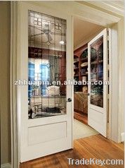 French glass door