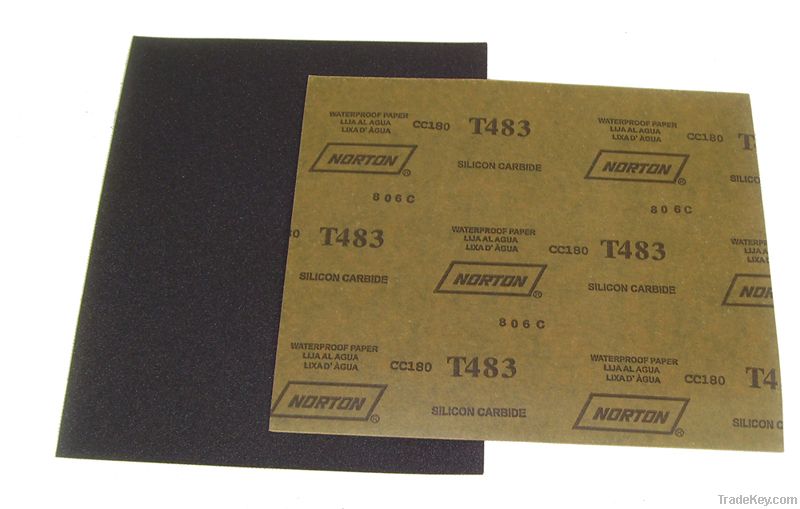 NORTON waterproof abrasive paper