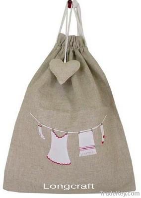 Hand embroidered Laundry Bag