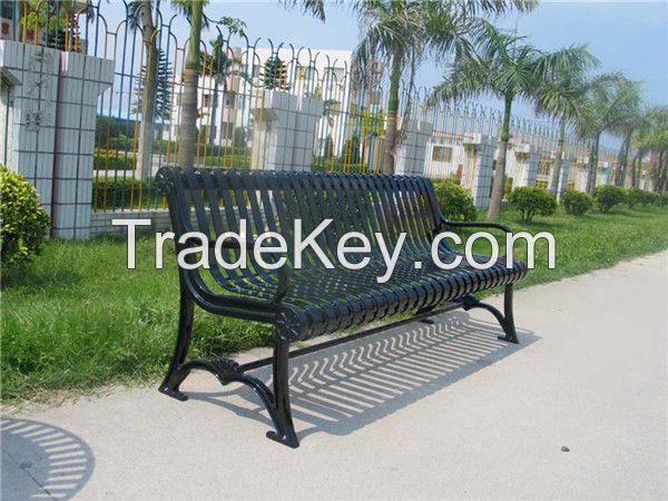 6 feet long outdoor metal bench cast iron park bench wrought iron garden bench