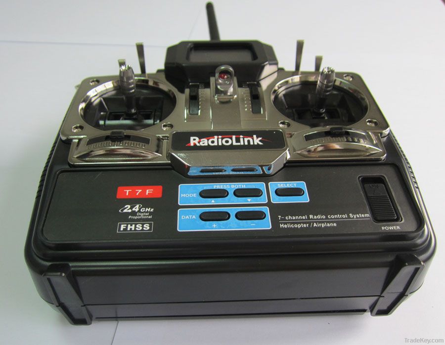 Radiolink 2.4GHz 7CH radio control system for helicopter and airplane