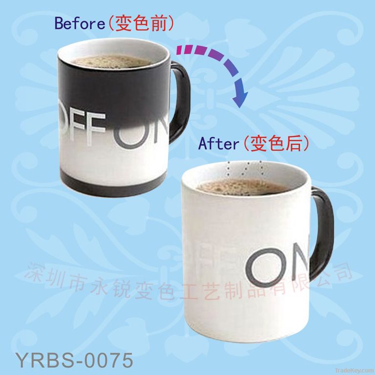 HOT SELL!!! Color Full Color Changing Mug, Magic Mug, Coffee Mug