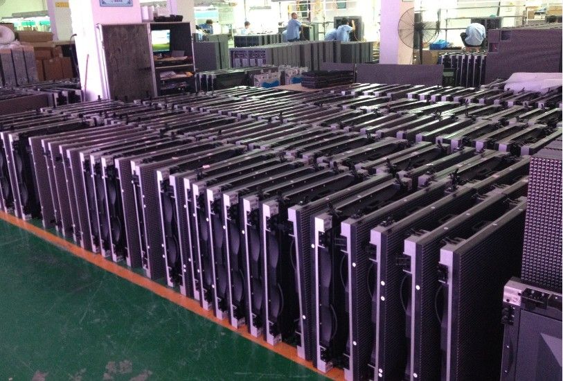 Outdoor rental led displays: P6.66/P8/p10/P16 Die cast aluminum cabinet