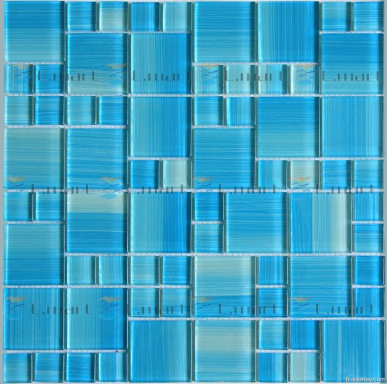 hand-painted mosaic tile bathroom mosaic tile EM48PC07
