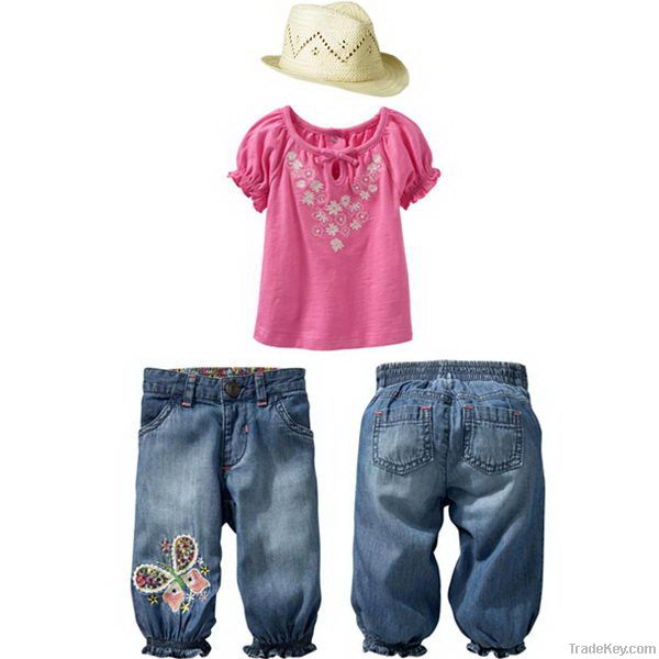 set of boy and girl clothes