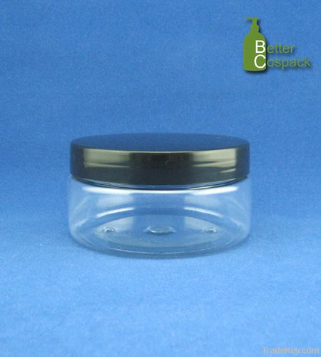 200ml PET body cream jar