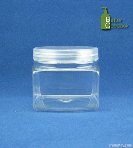 200ml PET body cream jar