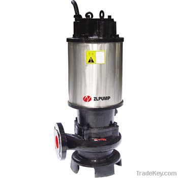 Automatic agitating sewage pump