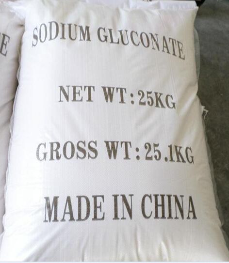 China High purity 99% low price sodium gluconate concrete adiitives tech food grade 