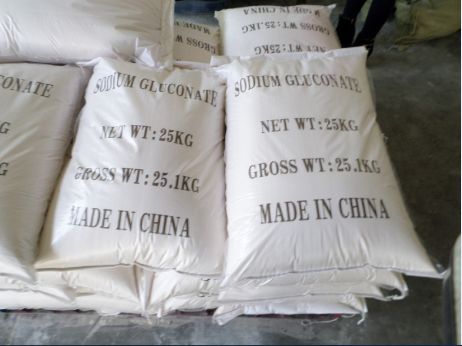 China sodium gluconate tech grade used in concrete admixture