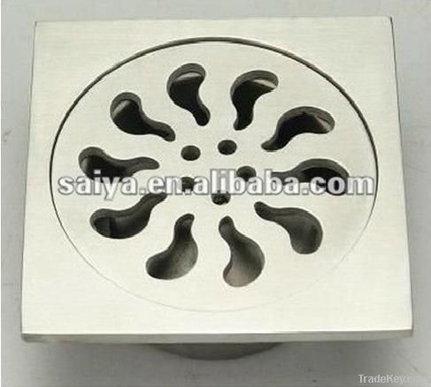 Stainless steel floor drains