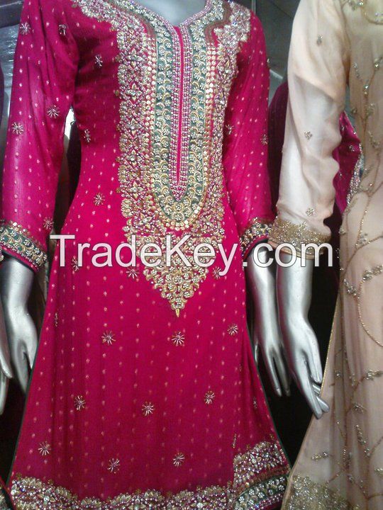 Partywear Outfits - Shalwar Kameez - Anarkali