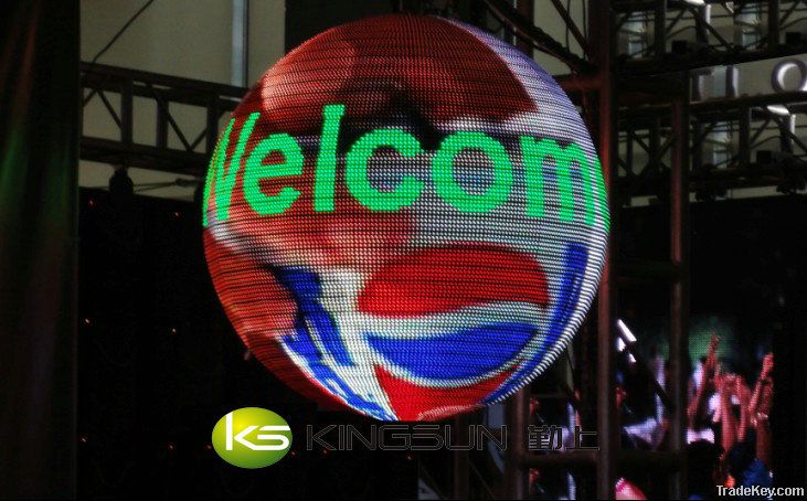 p10 ball led display