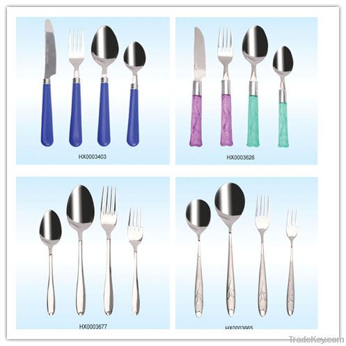 Stainless Steel Flatware Set and Cutlery