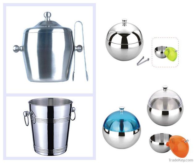 Ice Bucket, Water Barrel