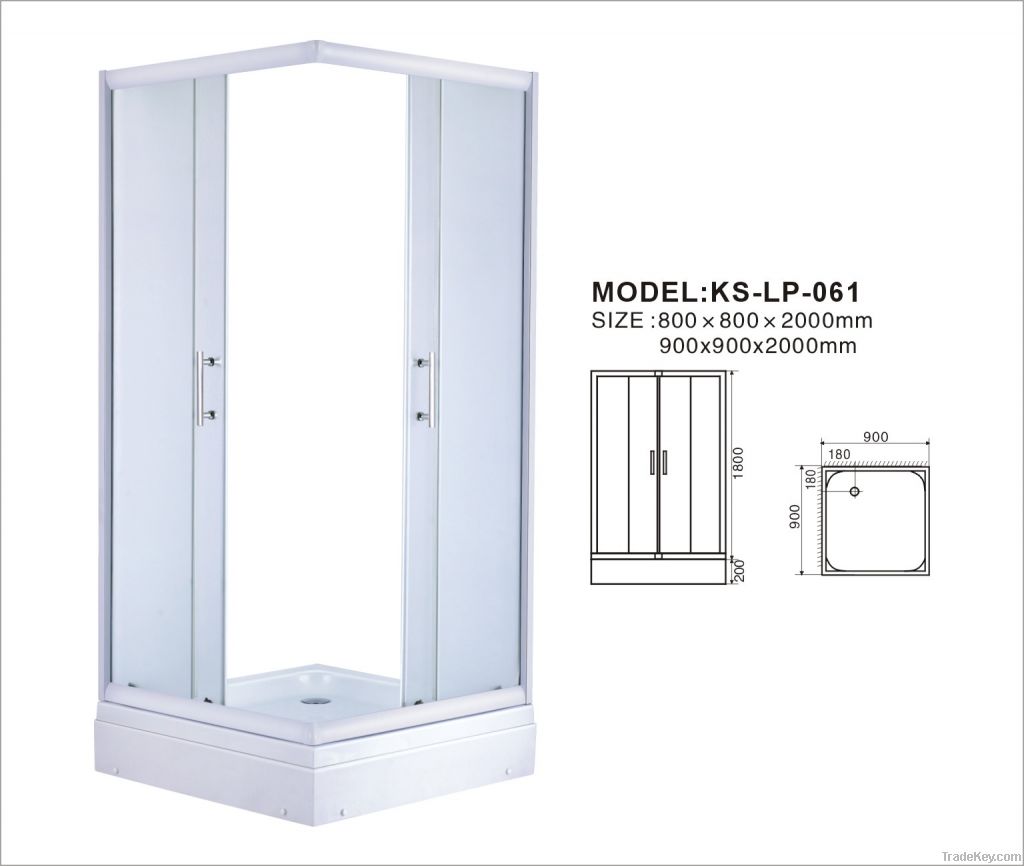 only $47  cheap squar shower enclosure