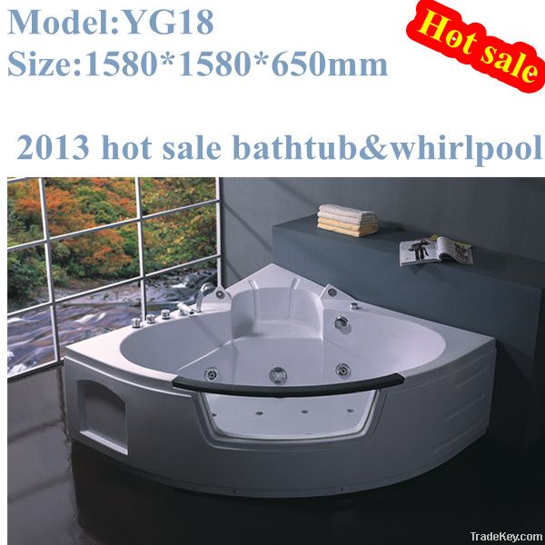 2013 hot sale Massage bathtub&amp;whirlpool