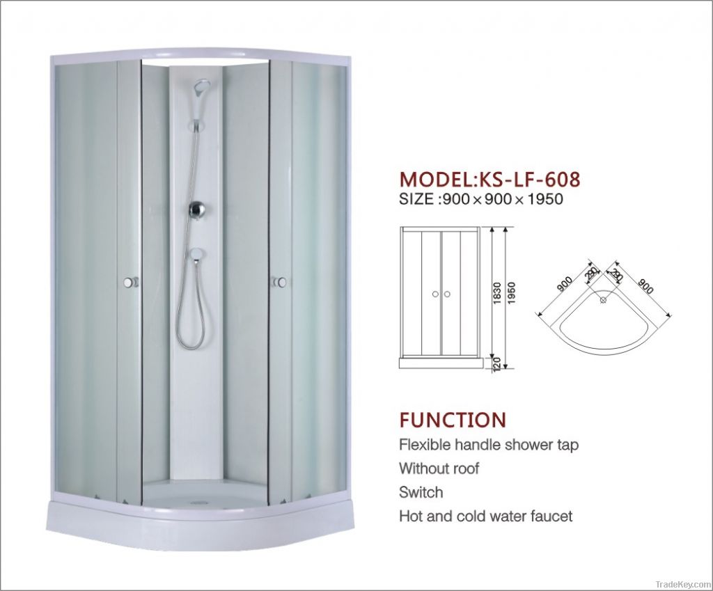 economic combine sliding shower cabin/showe enclosure