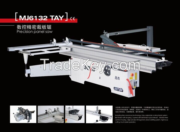 wood cutting panel saw machine  in saw machines