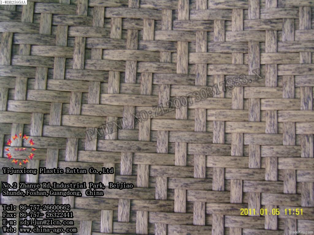 plastic rattan fiber/plastic wicker/synthetic rattan fiber/pe wicker