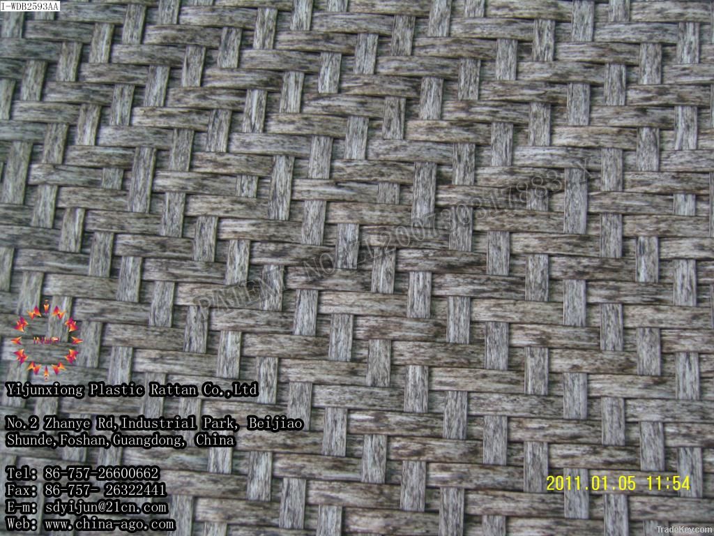 plastic rattan fiber/plastic wicker/synthetic rattan fiber/pe wicker