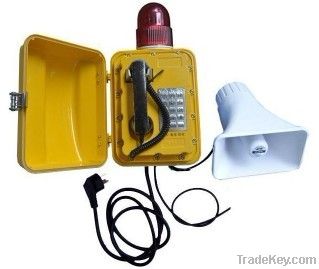 Weatherproof Expand Volume Phone (warning light)