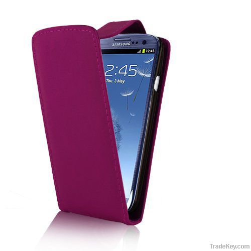 Leather Flip Case for Samsung Galaxy S3 I9300, Leather Case, IN STOCK