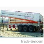 CNG hydraulic trailer for gas daughter station  20MPa