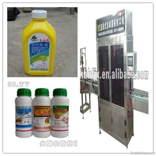 drink bottle and container and cup filling and capping machine