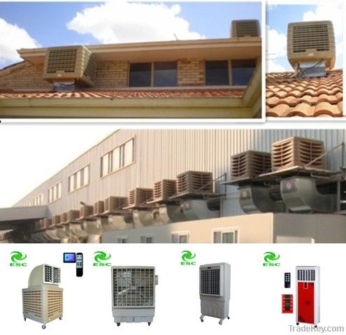 evaporative cooling, evaporative cooler, swamp cooler