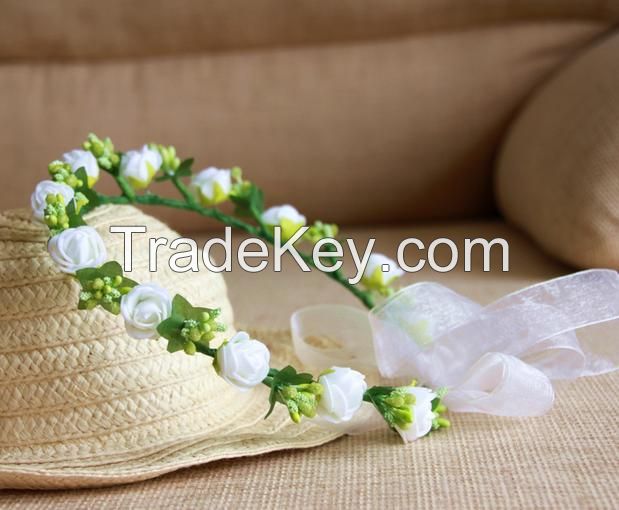 2015 product CHRISTMAS decorative artificial flower garland wedding