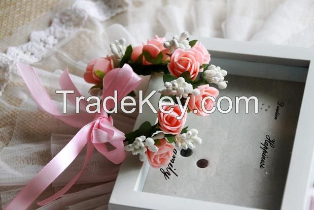 2015 product CHRISTMAS decorative artificial flower garland wedding