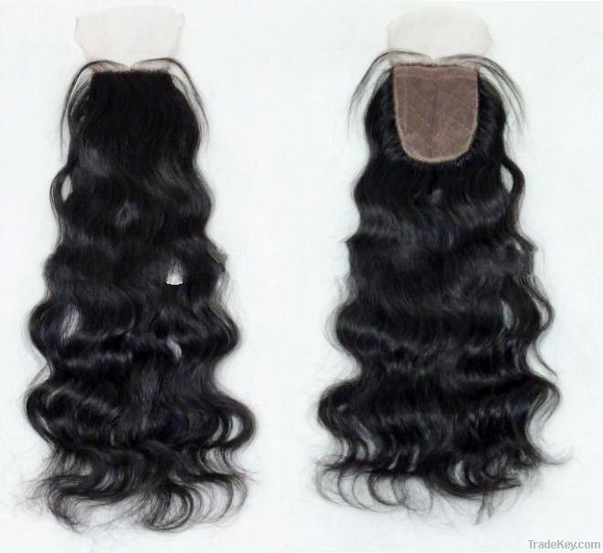 Cheap lace closure bleached knots