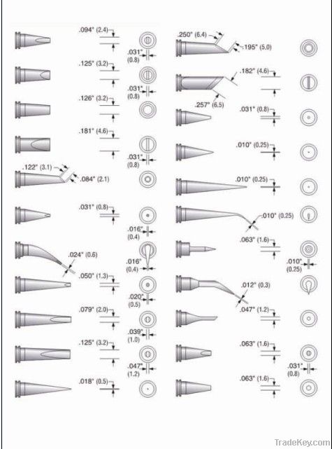 Soldering Tips (Applies to Weller LT Series) (ST-W80)