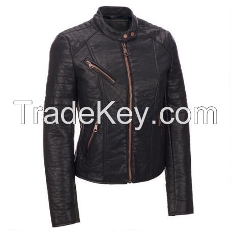 Motorbike Street Matte Premium Cowhide Leather Jacket/Racing Jacket