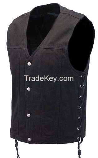 fine leather vest