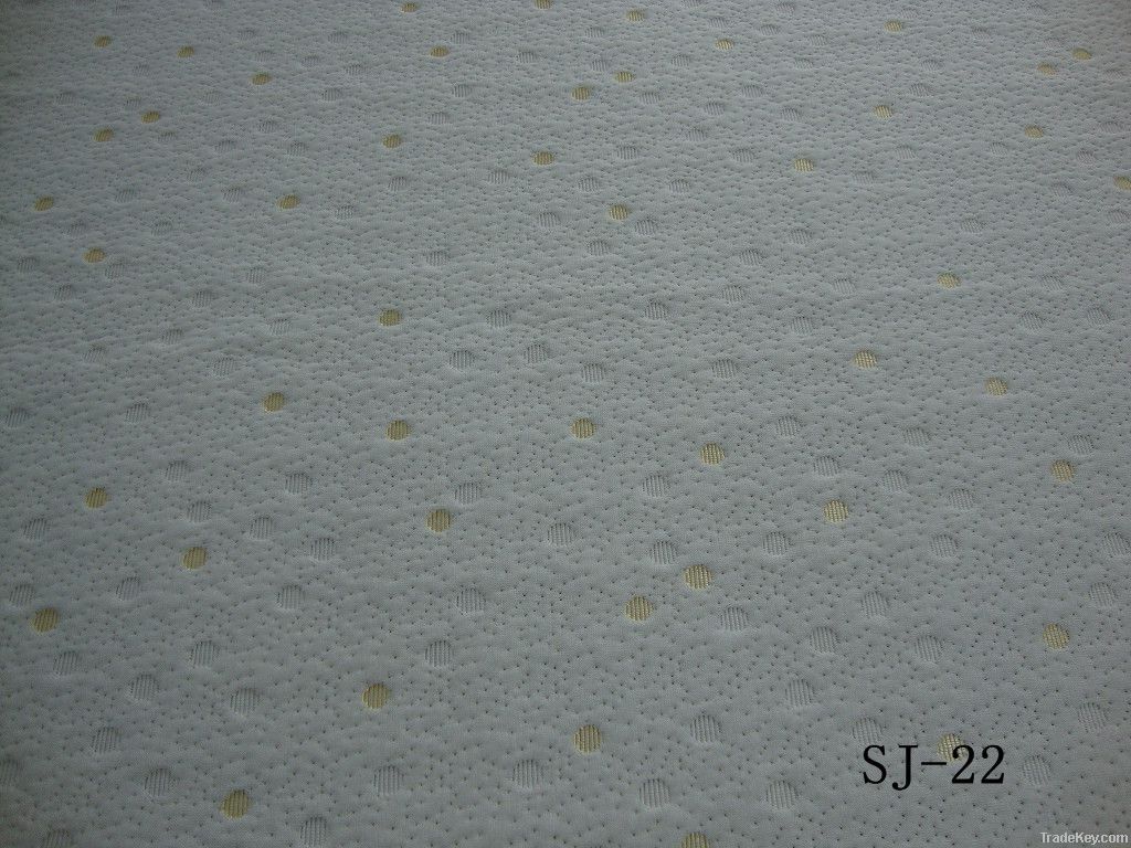 hangzhou 100%polyester knitted mattress fabric